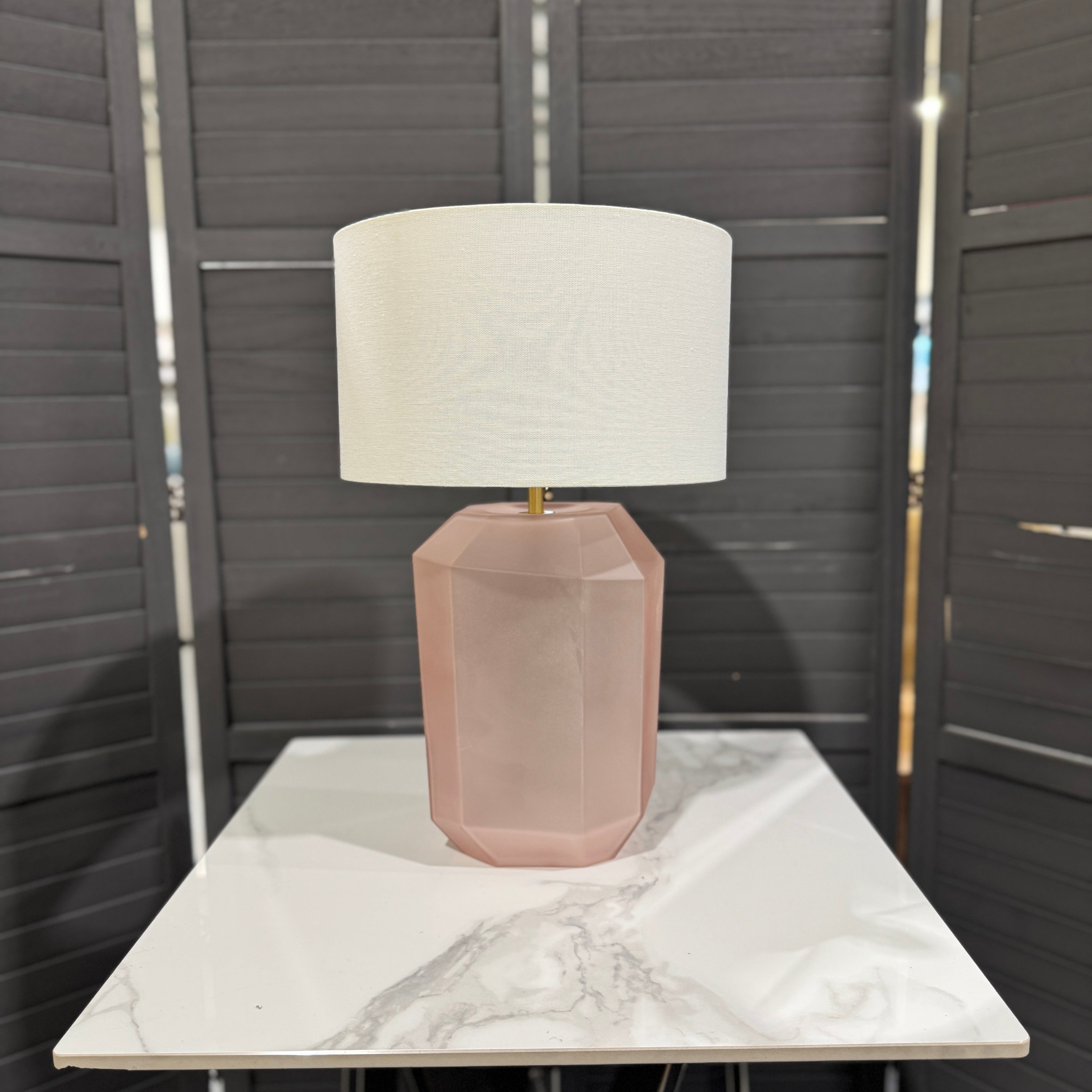 Made.com Aquari Glass Table Lamp