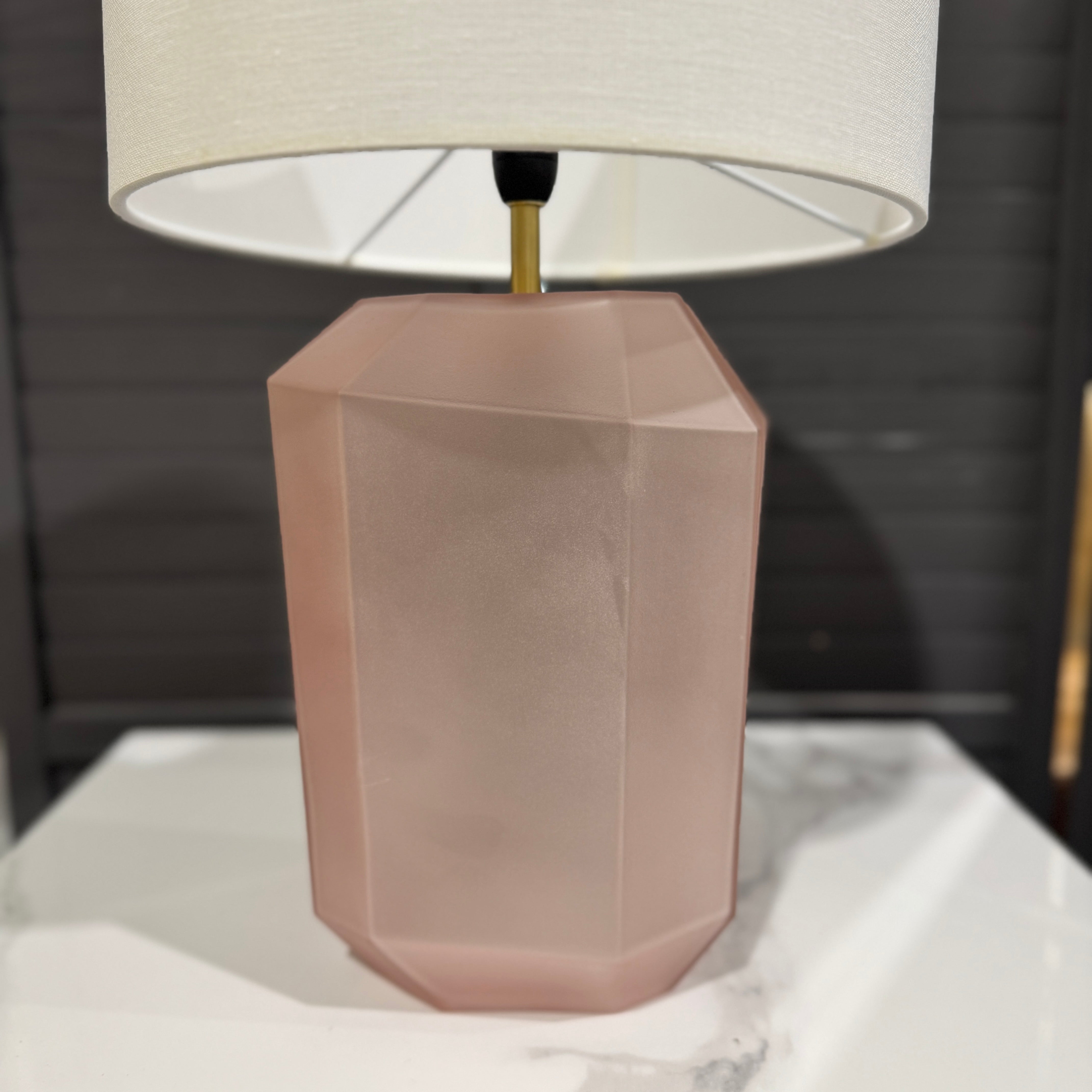 Made.com Aquari Glass Table Lamp