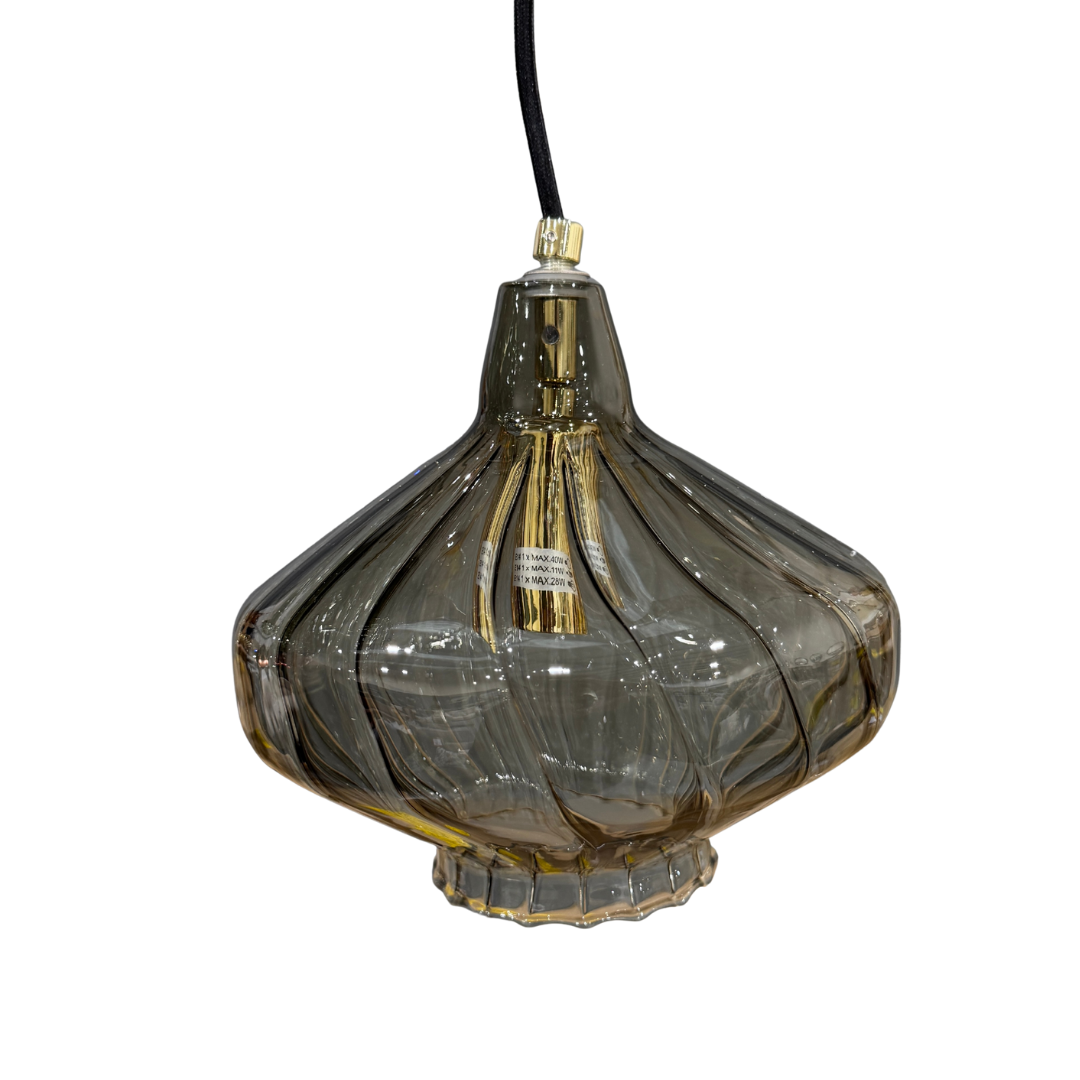 Made.com Kaleido 3 Cluster Ceiling Light, Green