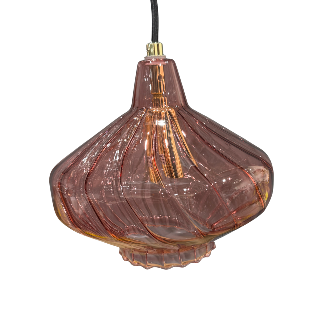 Made.com Kaleido 3 Cluster Ceiling Light, Pink